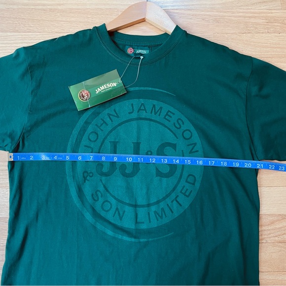 Jameson Whisky Green T-Shirt Size Large NEW WITH TAGS - Picture 5 of 6